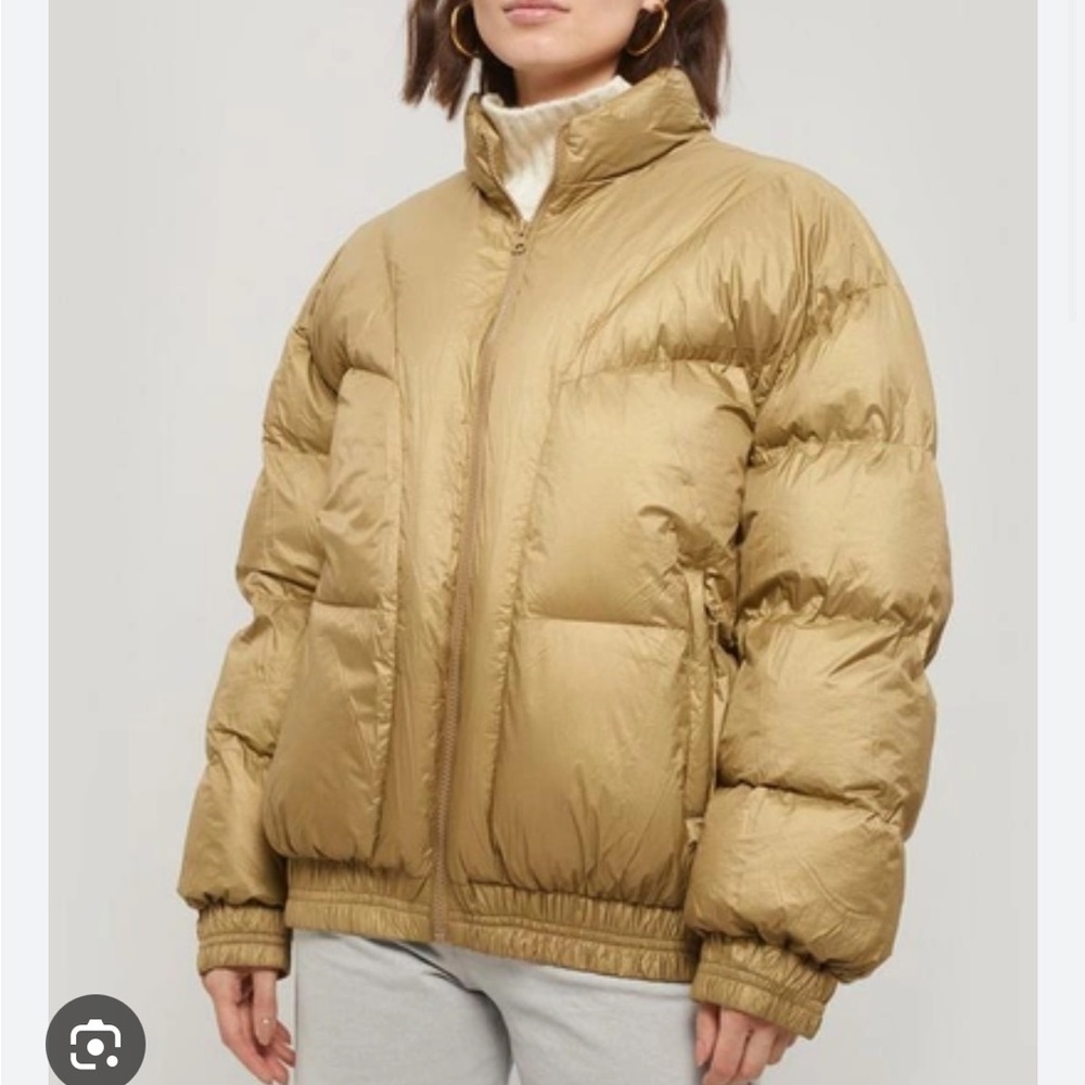 Isabel Marant Etolie Kristen oversized quilted shell Jacket